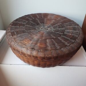 Antique 1940's Sewing Basket